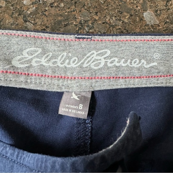 Eddie Bauer Cargo Shorts Blue Size 8 - Picture 4 of 9